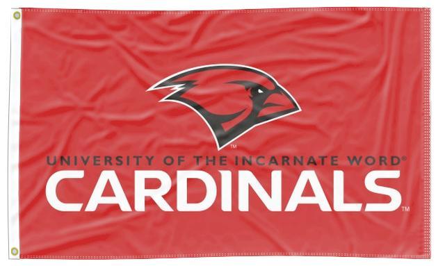 Incarnate Word - Cardinals Red 3x5 Flag