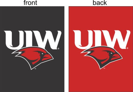 Incarnate Word - Cardinals Black and Red House Flag
