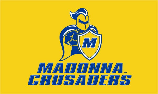 Madonna University - Crusaders Gold 3x5 Flag
