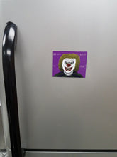 Load image into Gallery viewer, Evil Clown Halloween Refrigerator Magnet
