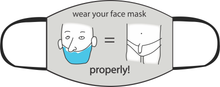 Load image into Gallery viewer, 2 pack Meme Face Masks

