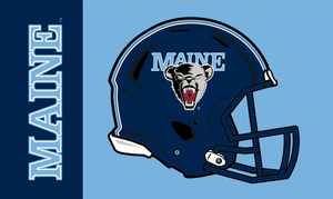 Maine University - Bears Football 3x5 Flag