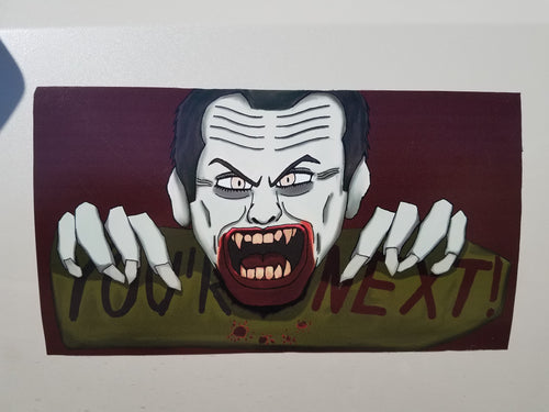 Vampire Car Magnet